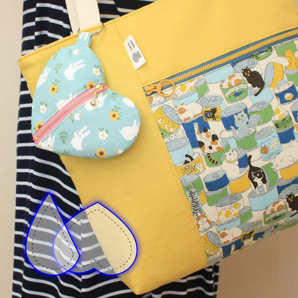 Cute Heart Purse Template Set (2 Types)