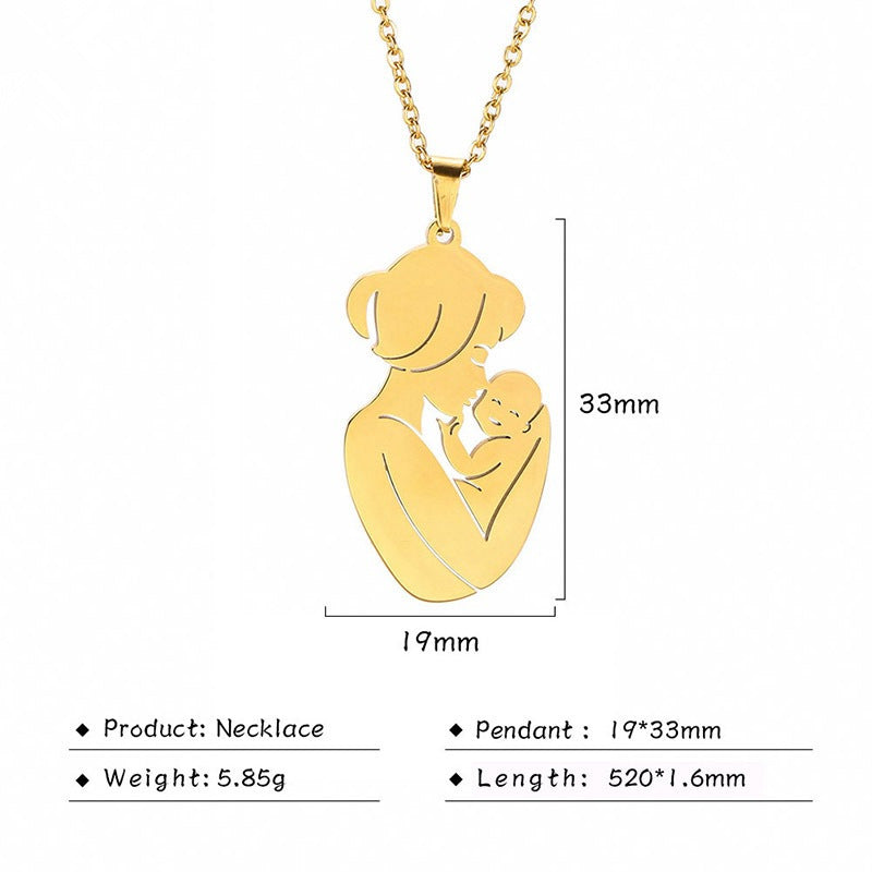 "Mom & Daughter" Necklace