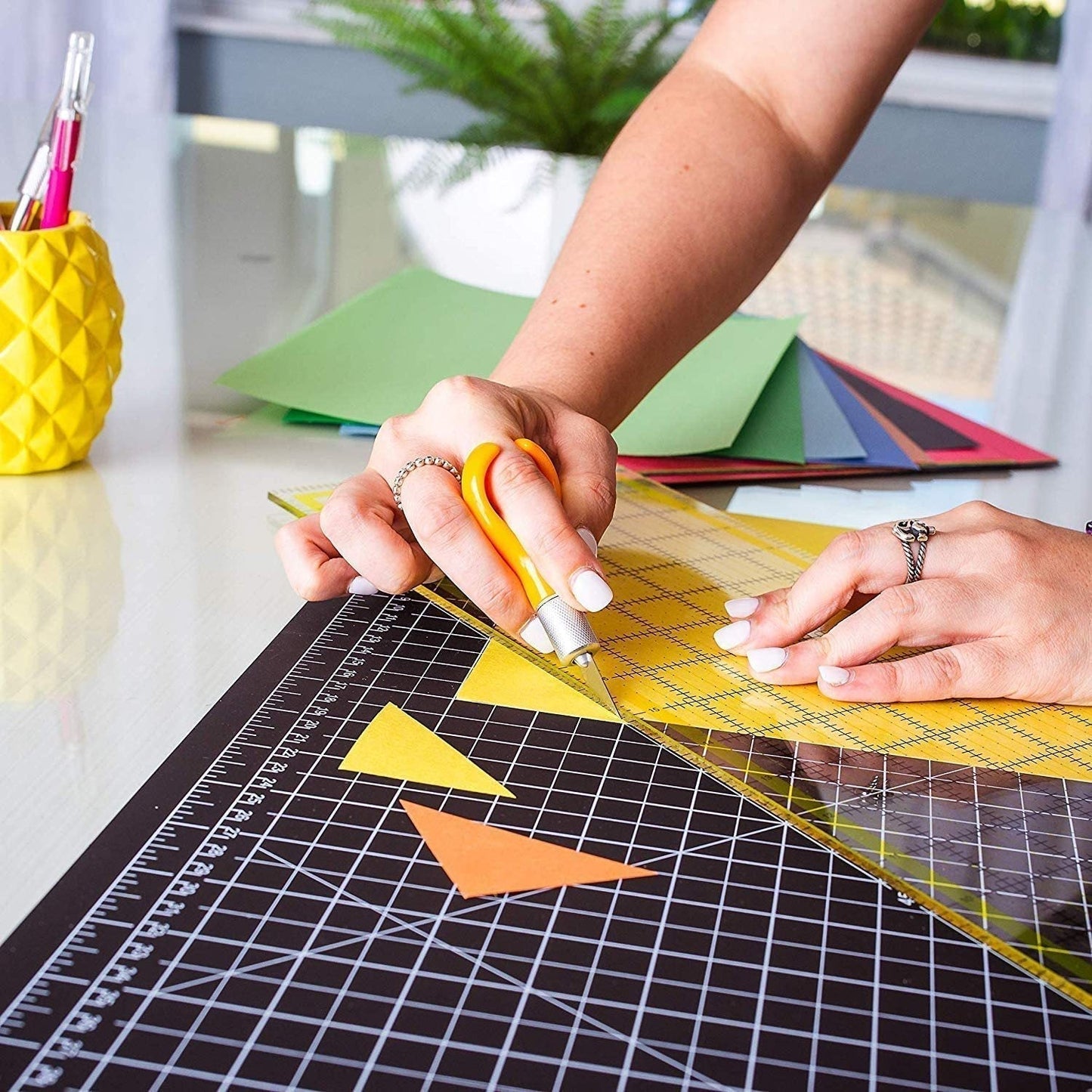 Quadrilateral Acrylic Ruler