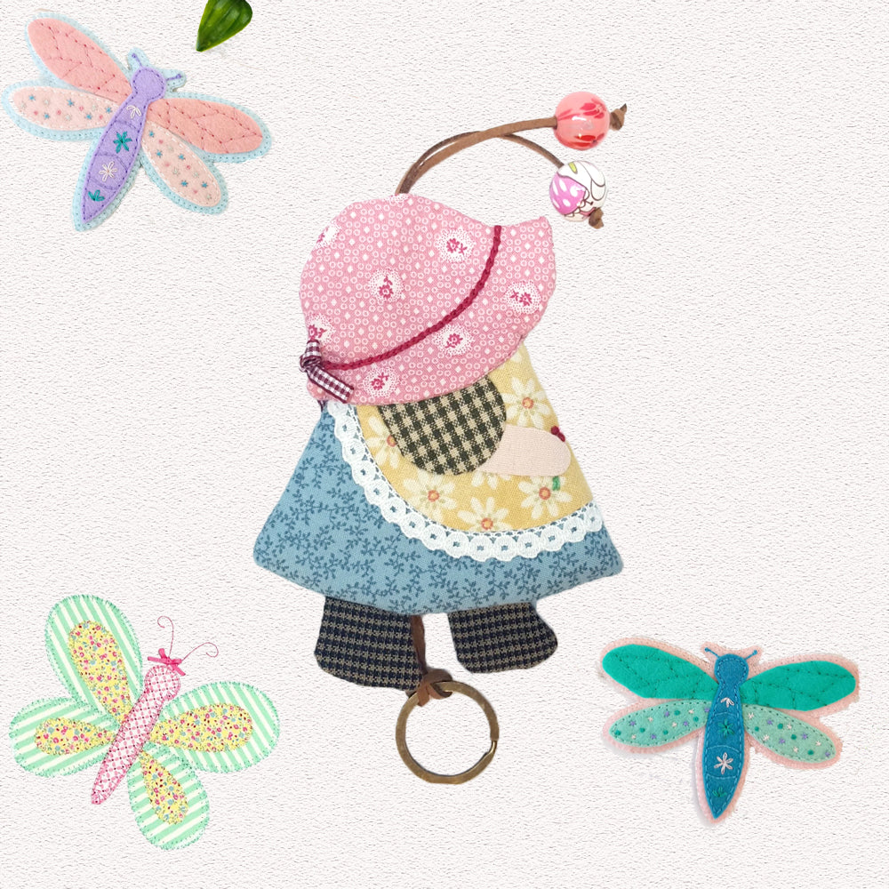 Sunbonnet Sue Key Holder Template Set