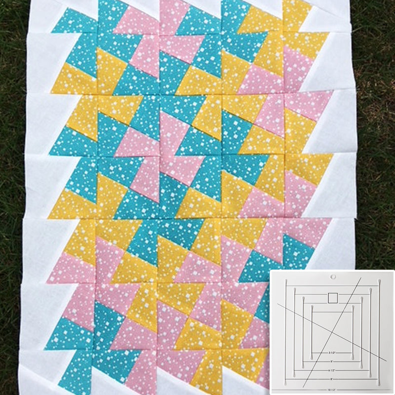 Creative Pinwheels Quilt Template