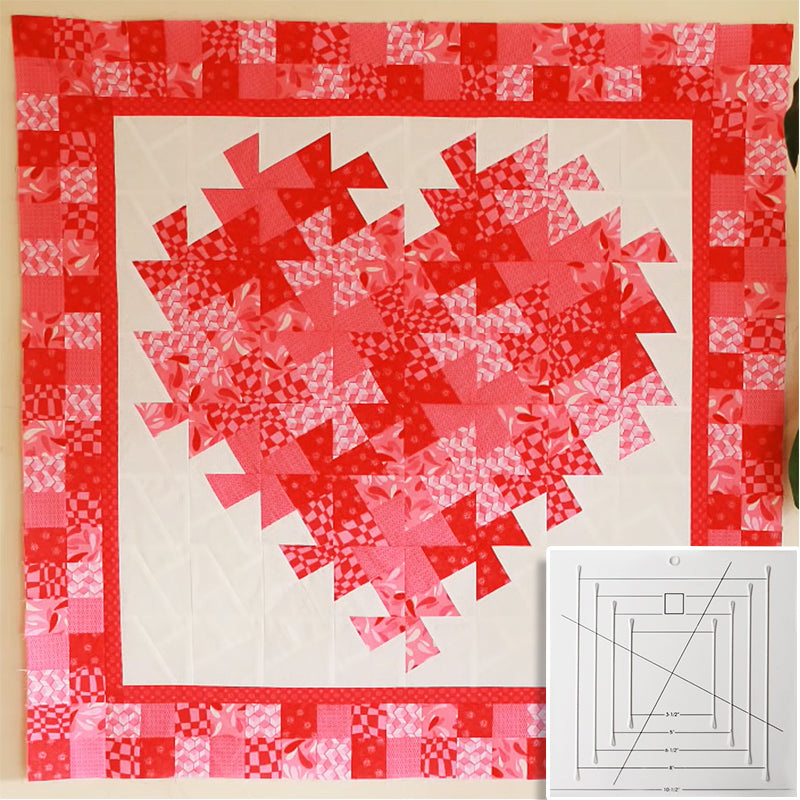 Creative Pinwheels Quilt Template