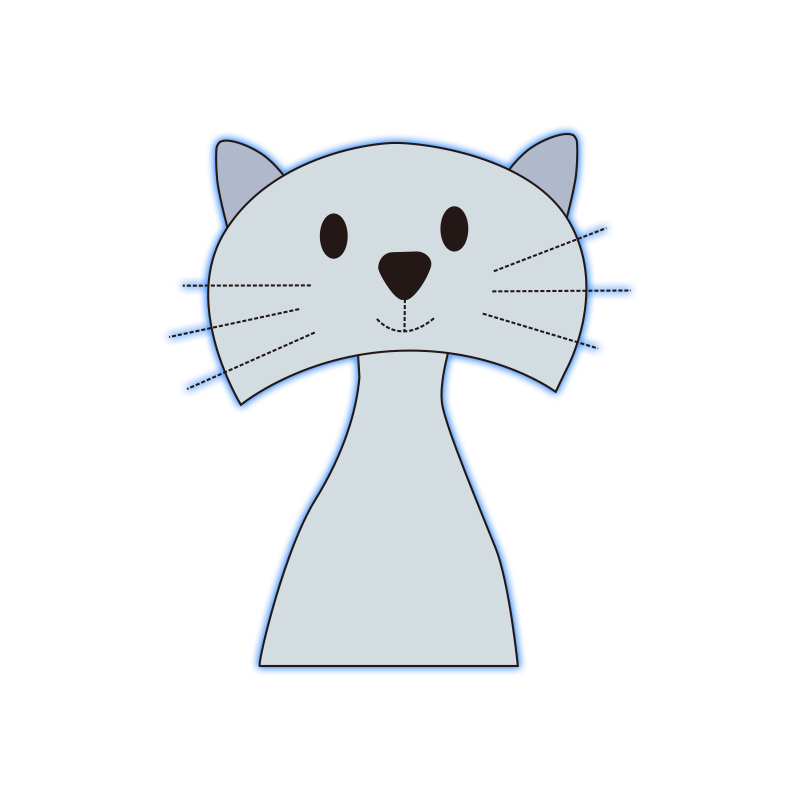 Cuddly Cats Template Set