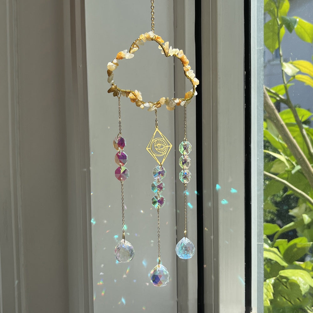 Rainbow Crystal Suncatcher