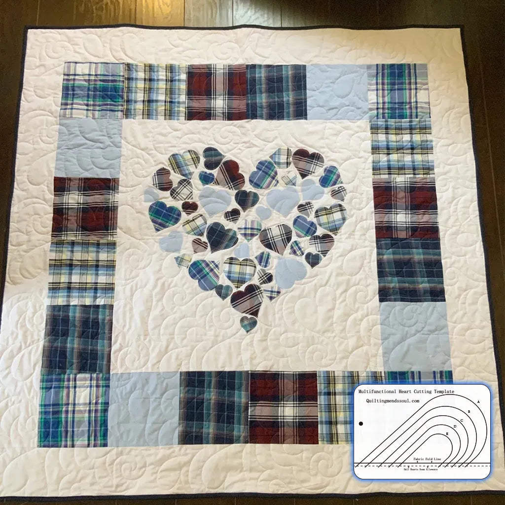 Multifunctional Heart Cutting Template