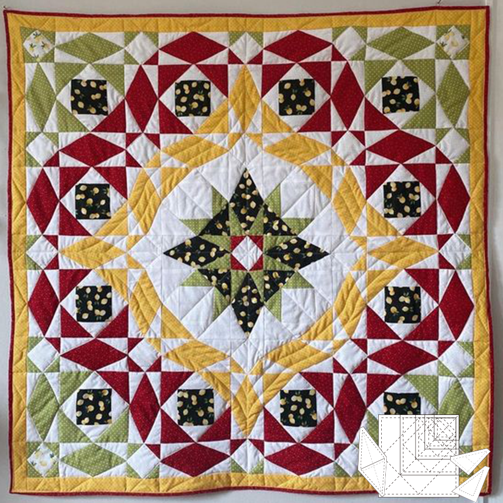 Storm At Sea Patchwork Template Set