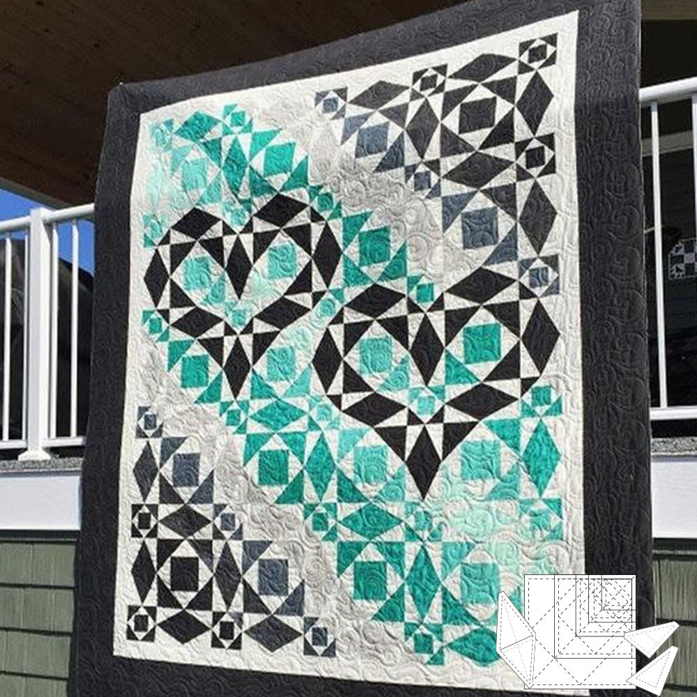 Storm At Sea Patchwork Template Set
