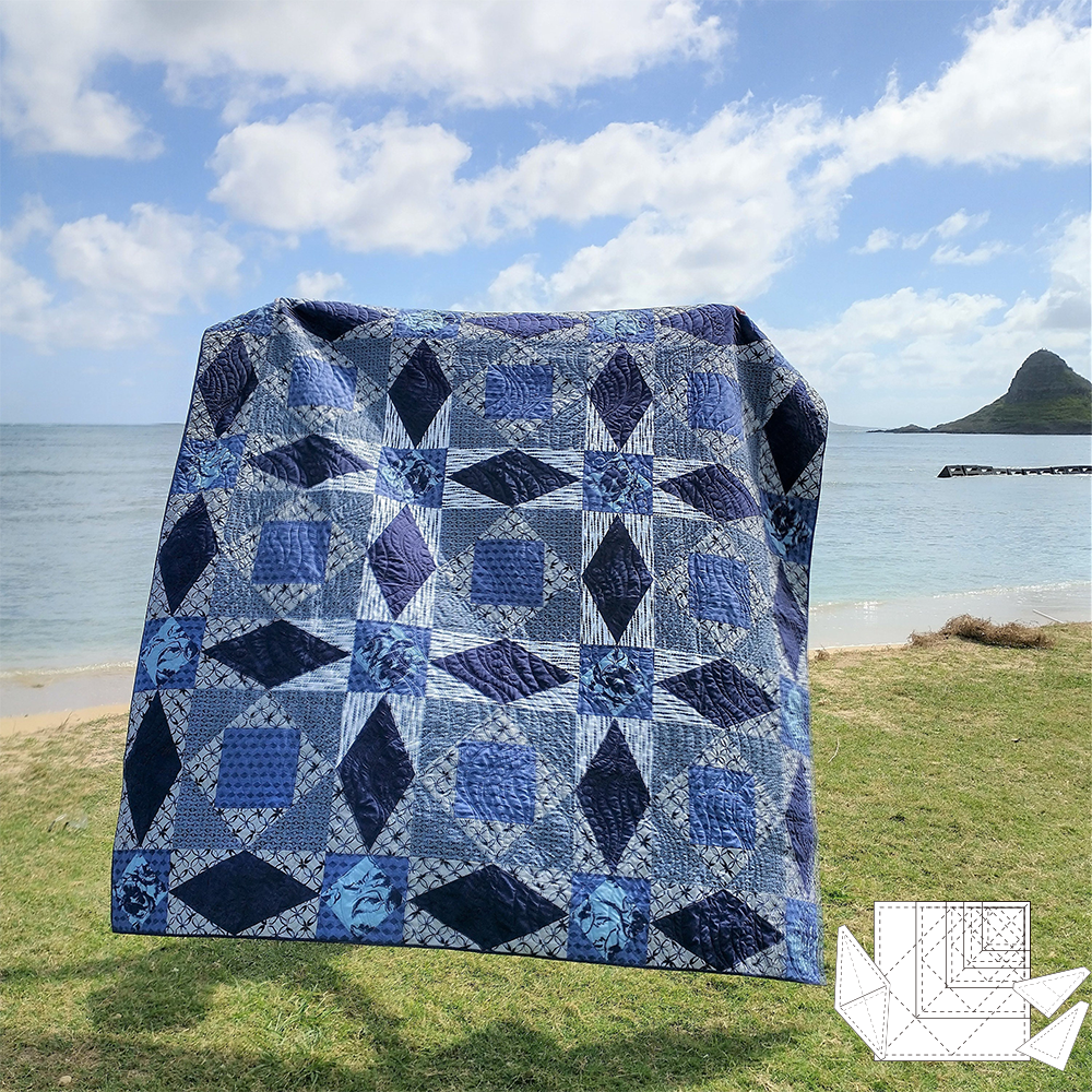 Storm At Sea Patchwork Template Set