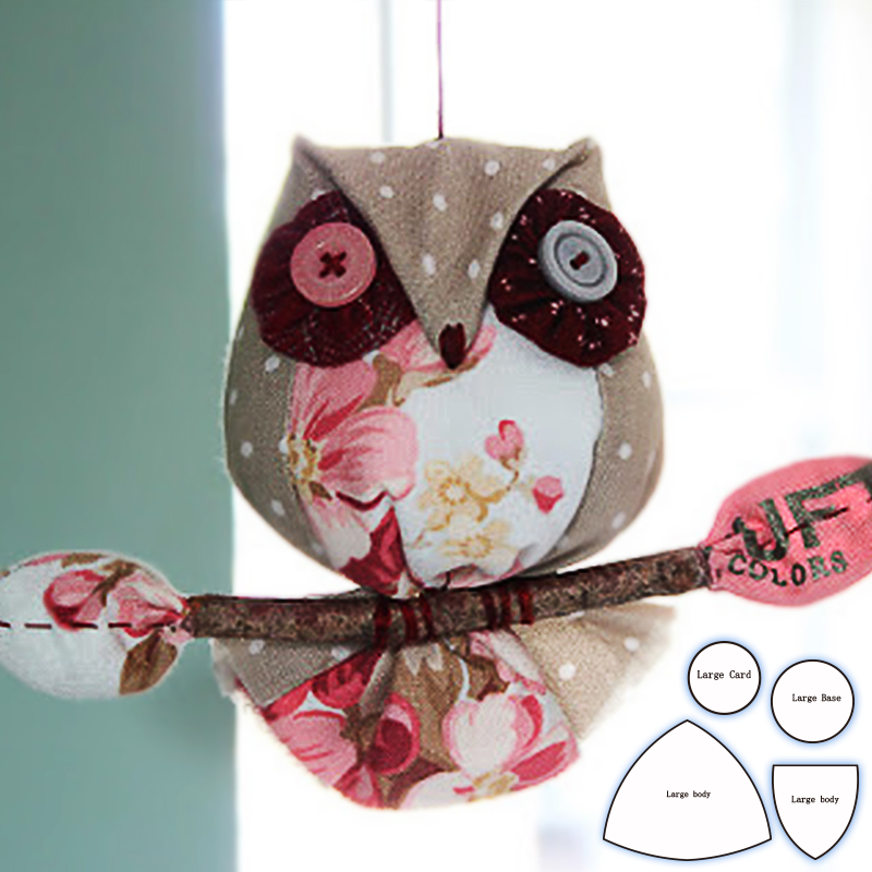 Cute Owl Template Set
