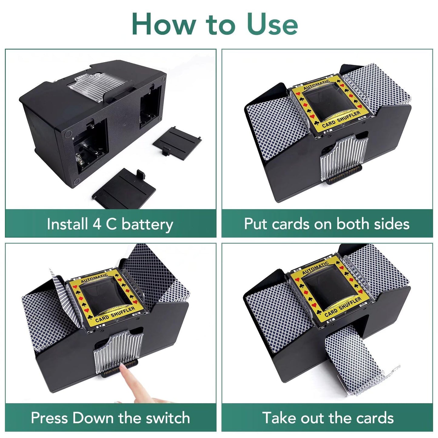 Automatic Card Shuffler