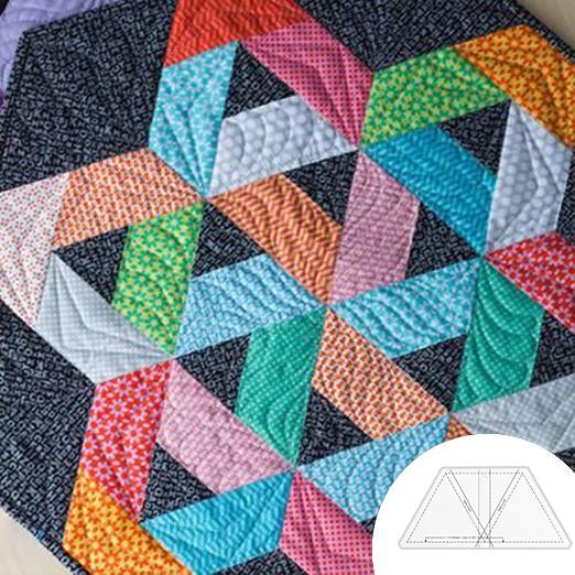 Patchwork Shell Ruler-3 Pcs