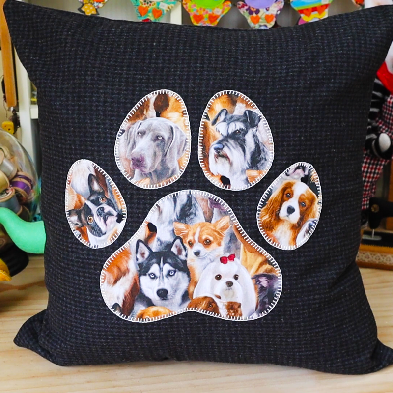 Puppy Paw Template Set