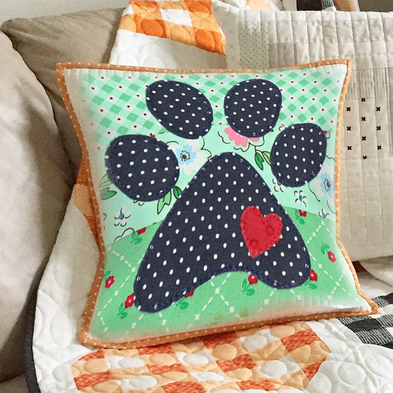 Puppy Paw Template Set