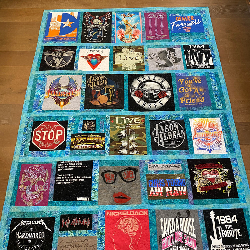 Memory T-Shirt Quilt Template Set