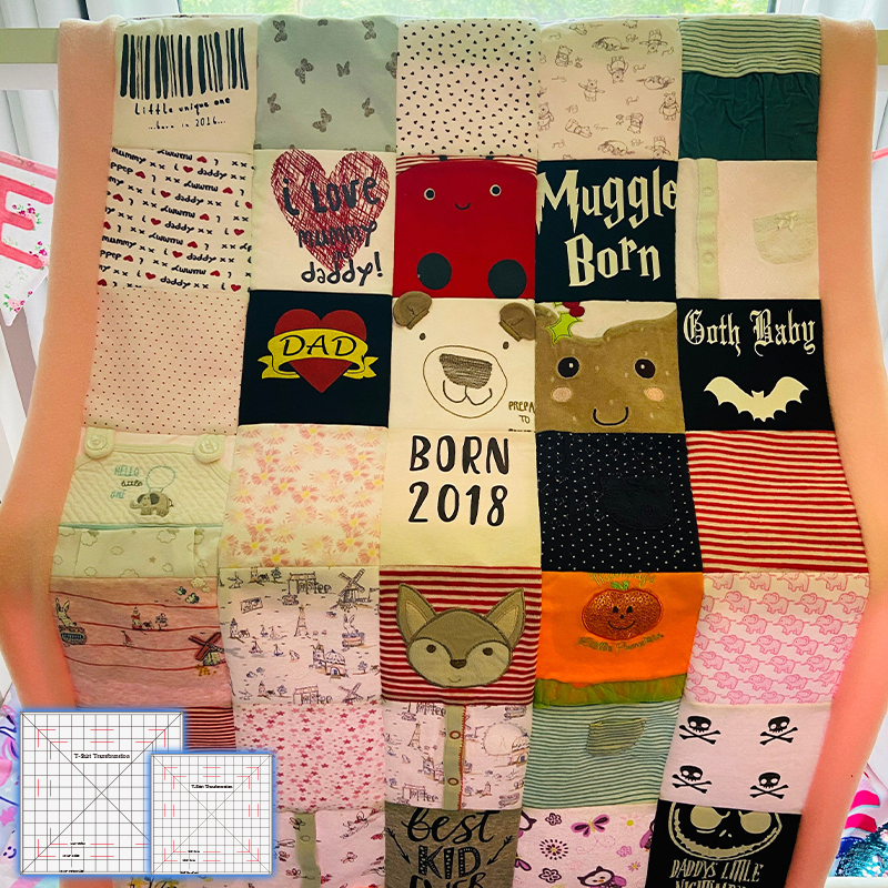 Memory T-Shirt Quilt Template Set
