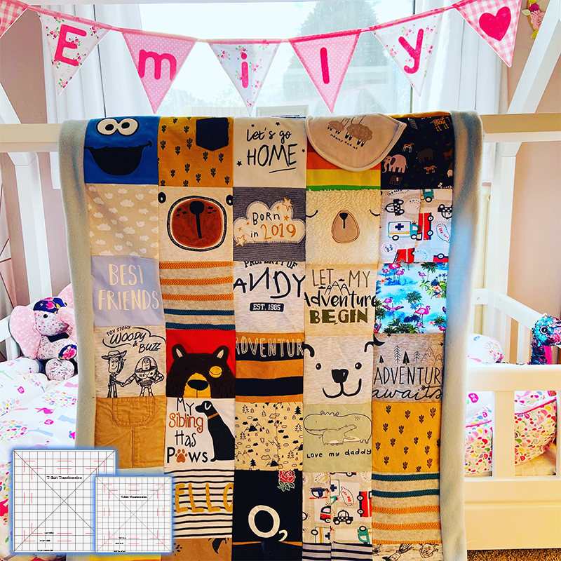 Memory T-Shirt Quilt Template Set