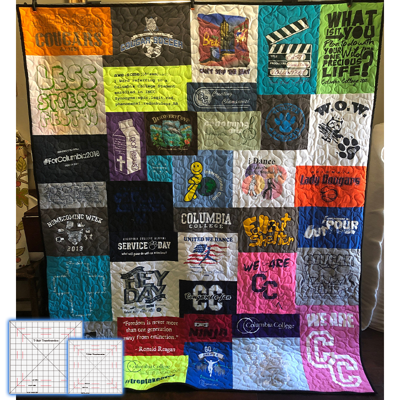 Memory T-Shirt Quilt Template Set