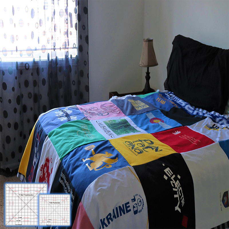 Memory T-Shirt Quilt Template Set