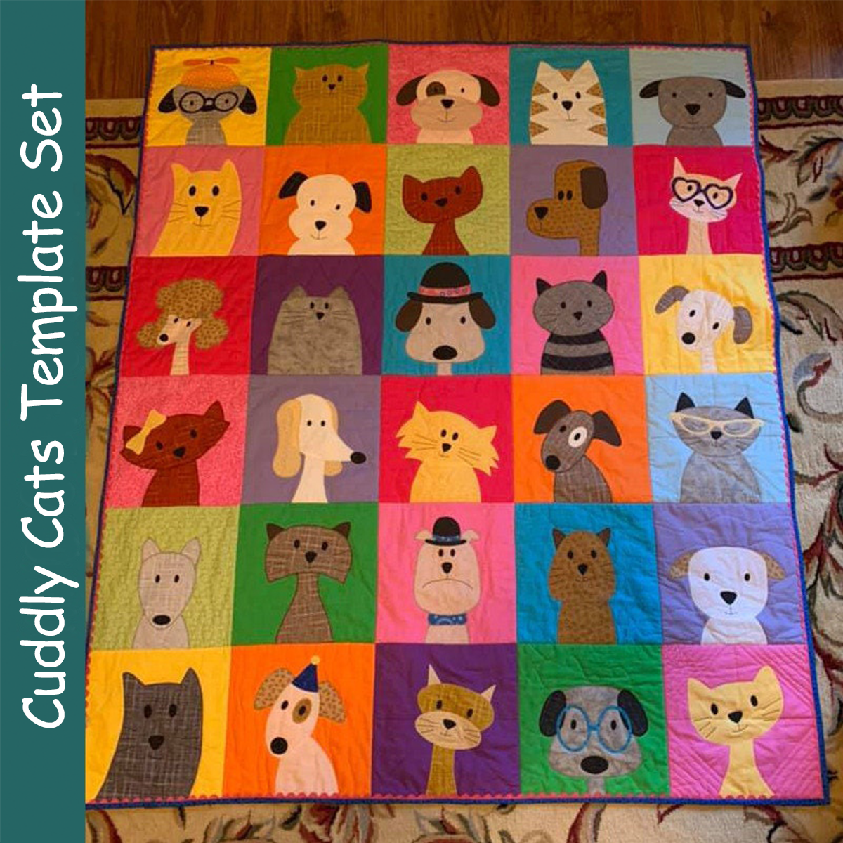 Cuddly Cats Template Set