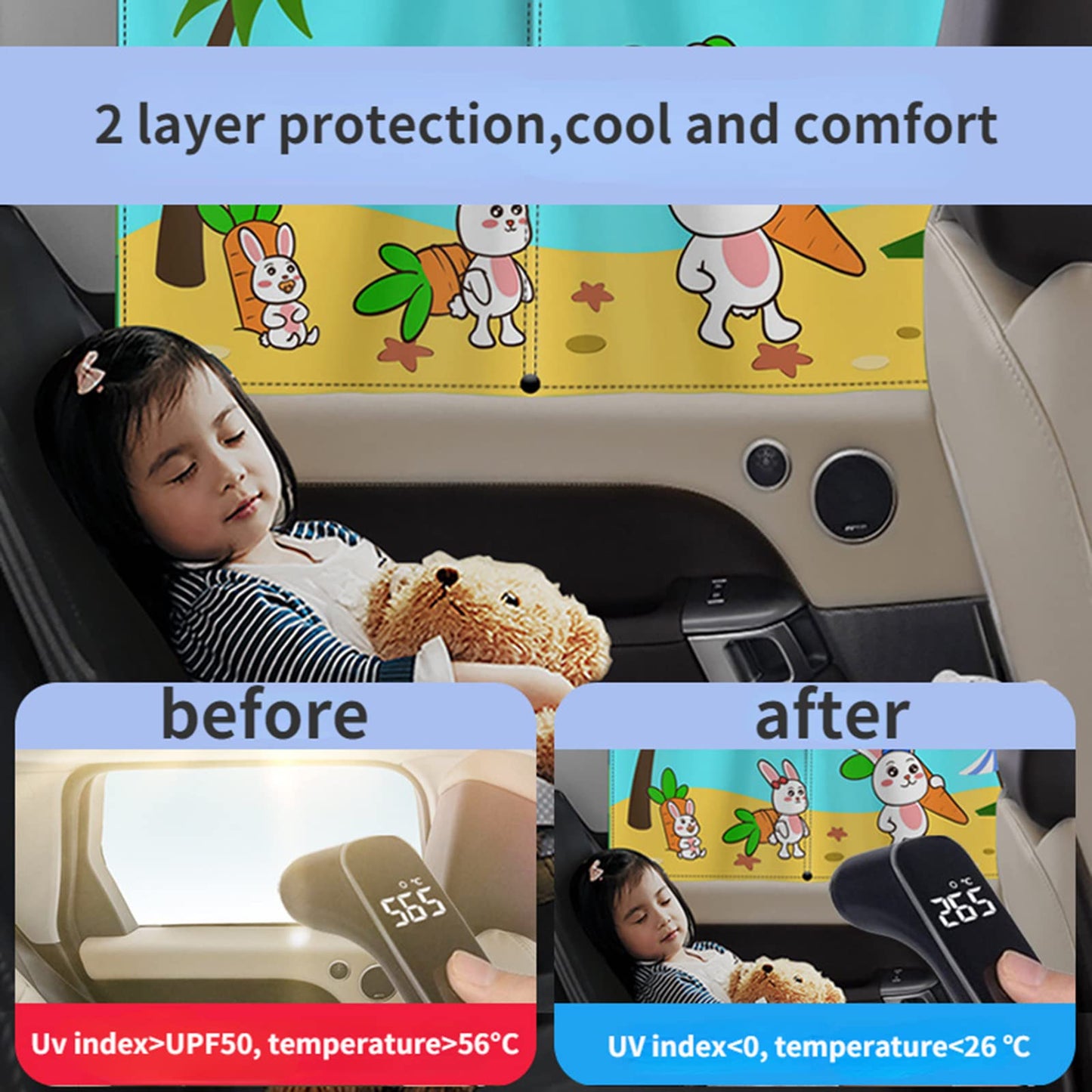 Cute Car Sun Shade