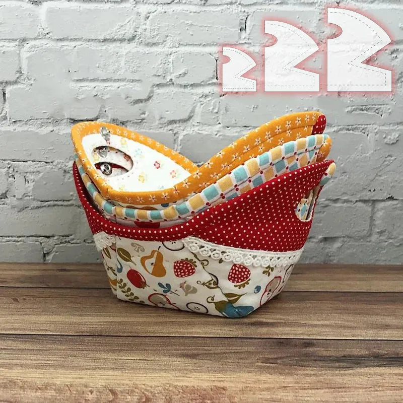 1/4 Cookie Bowl Pattern Template