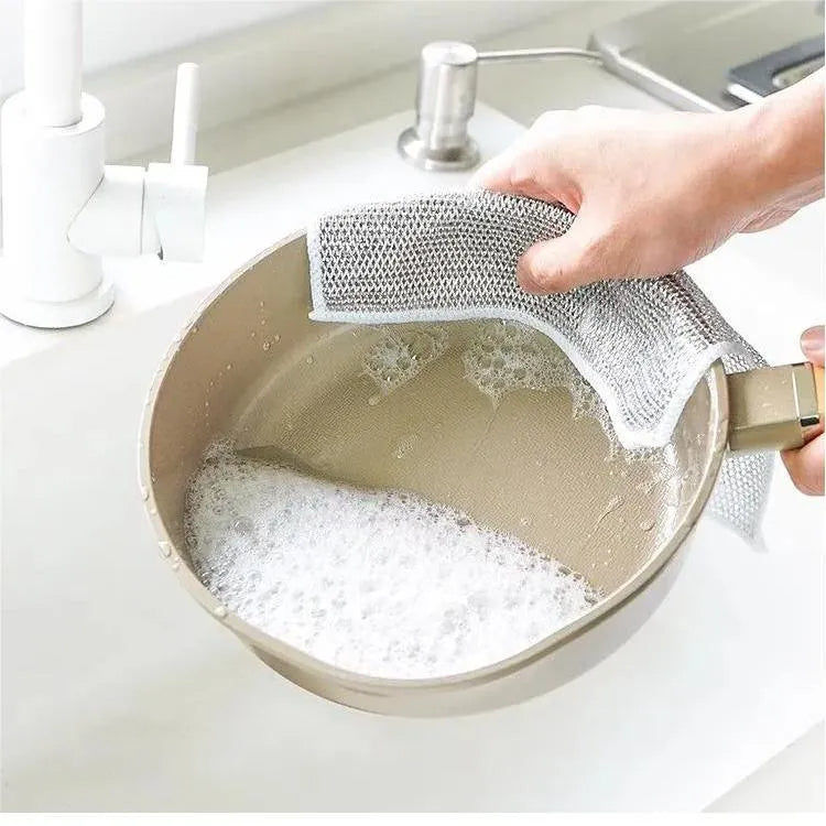 🎁2024 LAST DAY PROMOTION-48% off🎁Multipurpose Wire Dishwashing Rags for Wet and Dry