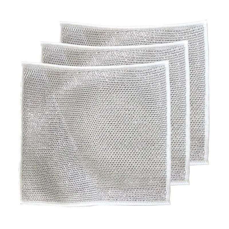🎁2024 LAST DAY PROMOTION-48% off🎁Multipurpose Wire Dishwashing Rags for Wet and Dry