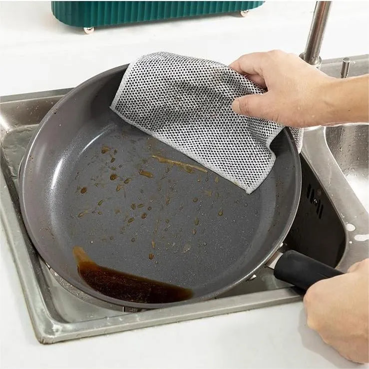 🎁2024 LAST DAY PROMOTION-48% off🎁Multipurpose Wire Dishwashing Rags for Wet and Dry
