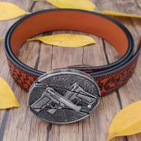 🔥Fashion punk women's genuine leather belt with knife
