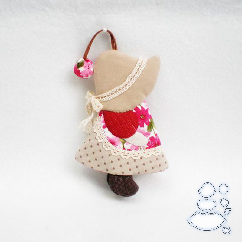 Sunbonnet Sue Key Holder Template Set