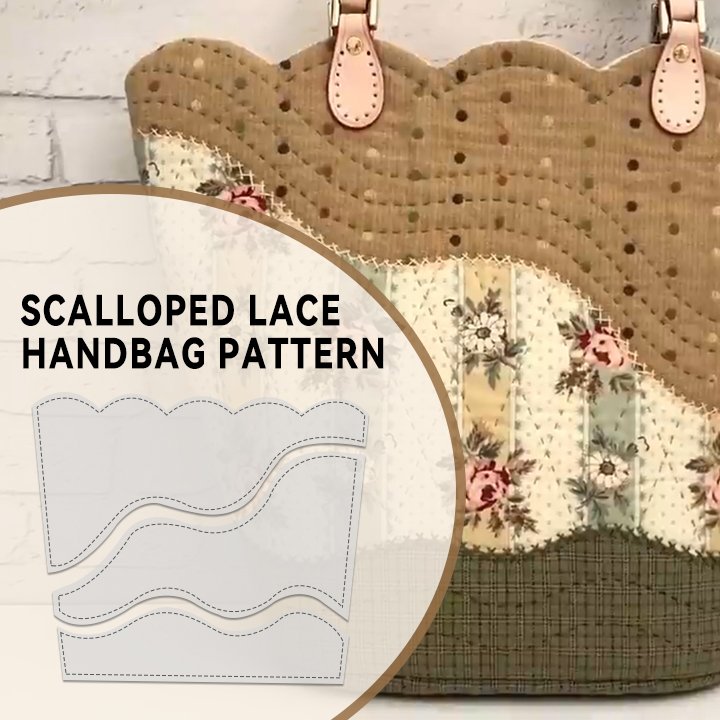 DIY Patchwork Bag Template(With Video Tutorial)