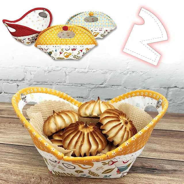 1/4 Cookie Bowl Pattern Template