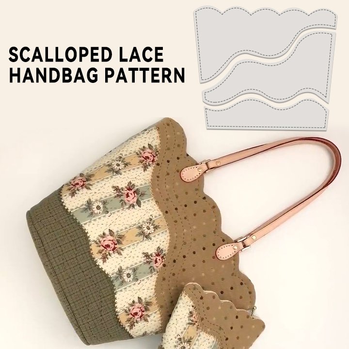 DIY Patchwork Bag Template(With Video Tutorial)