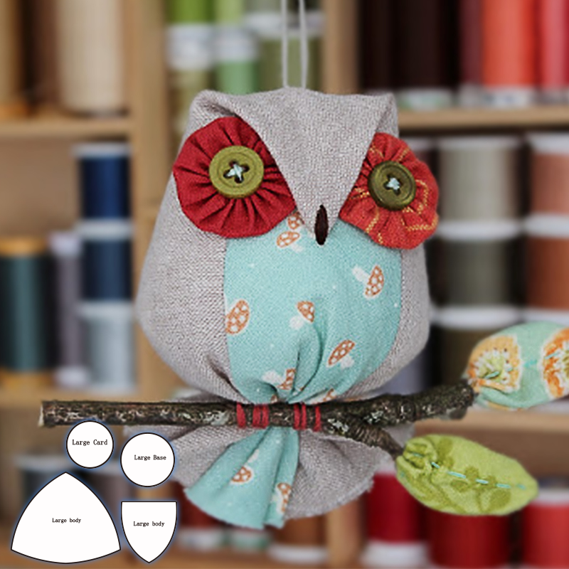 Cute Owl Template Set
