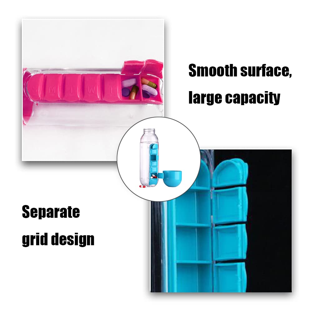 2 in 1 Pill Box Cup