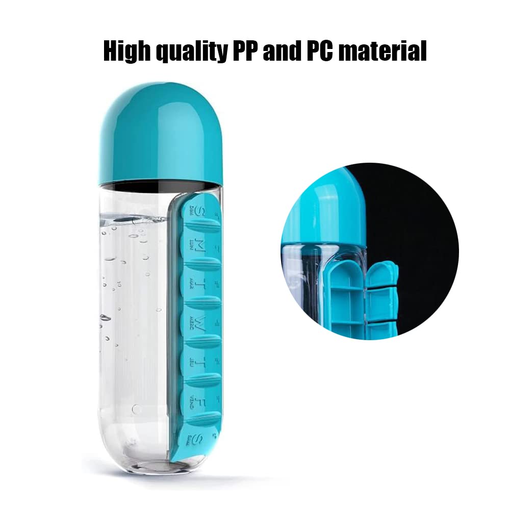 2 in 1 Pill Box Cup