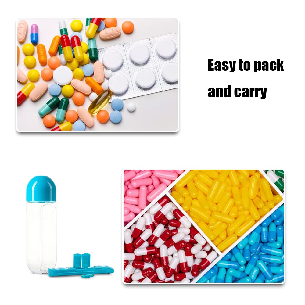 2 in 1 Pill Box Cup