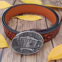 🔥Fashion punk women's genuine leather belt with knife