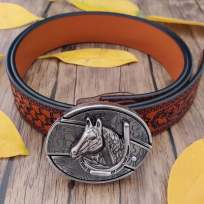 🔥Fashion punk women's genuine leather belt with knife