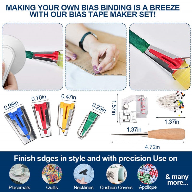 Bias Tape Maker Kits
