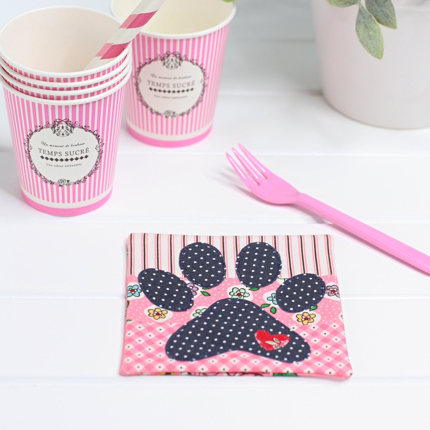 Puppy Paw Template Set