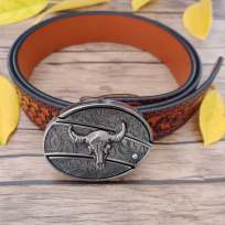 🔥Fashion punk women's genuine leather belt with knife