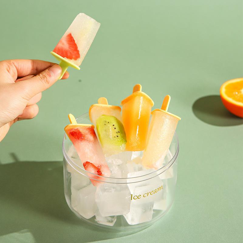 DIY 8 Pieces Ice Pop Molds