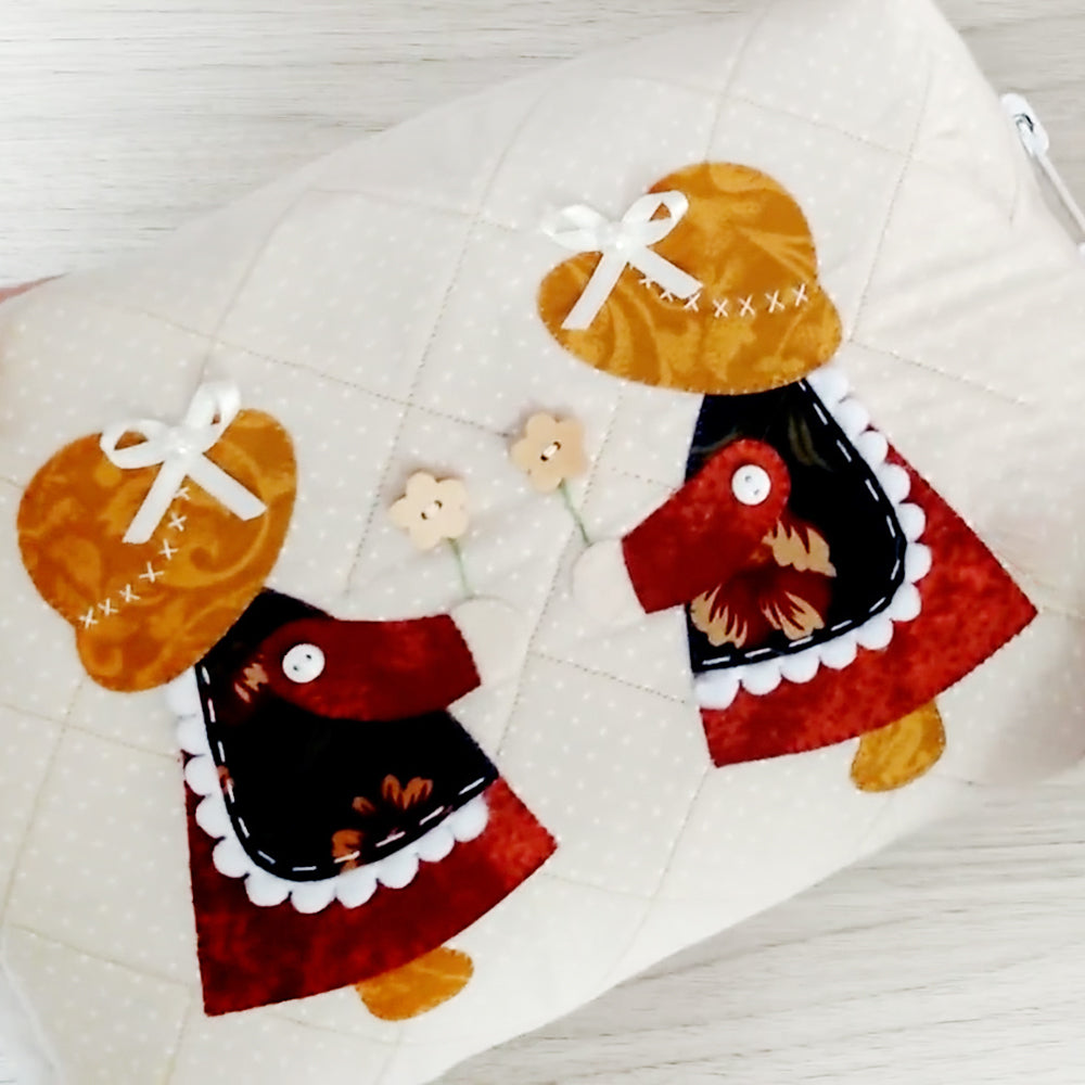 Sunbonnet Sue Key Holder Template Set