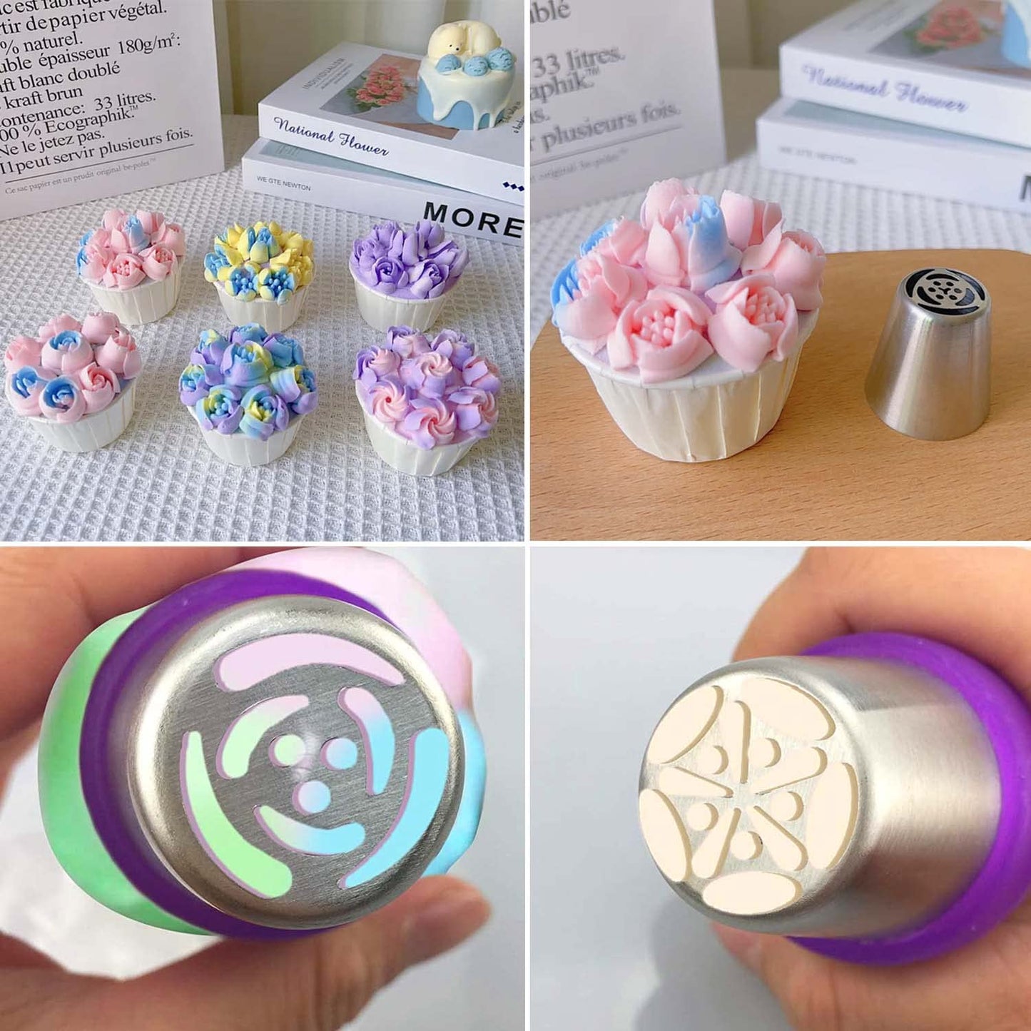 Cake Decorating Piping Nozzles(45PCS)