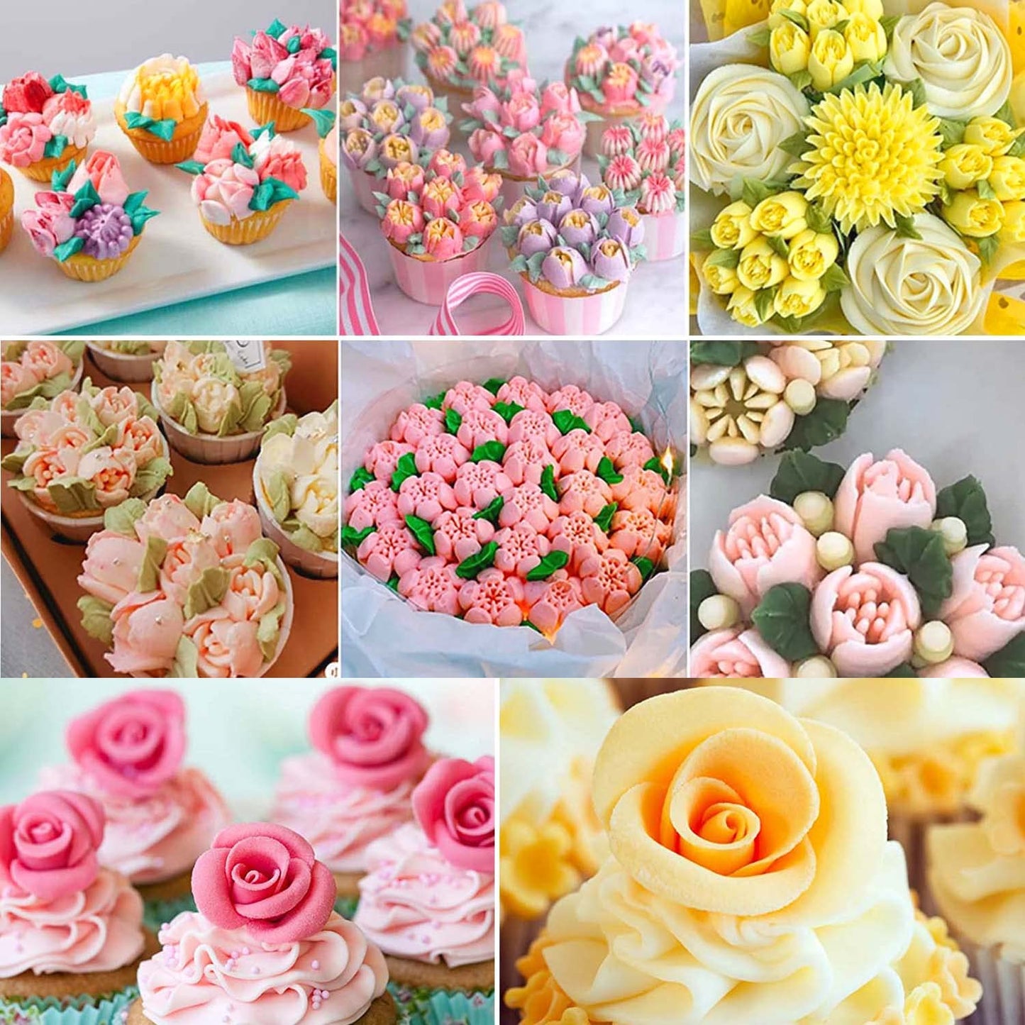 Cake Decorating Piping Nozzles(45PCS)