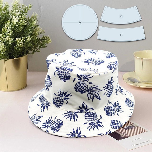 Bucket Hat Cutting Template(3PCS)