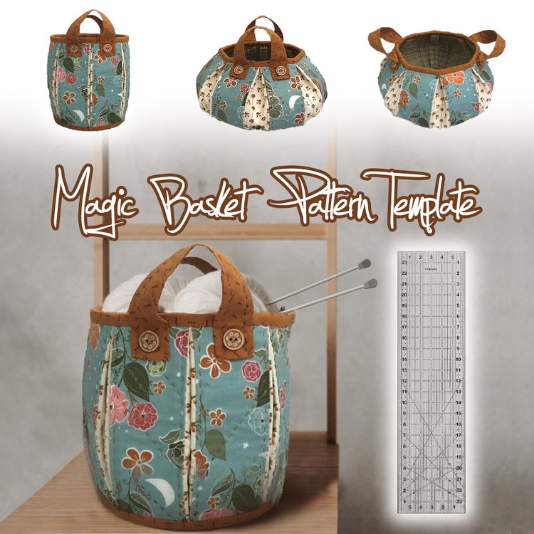 DIY Patchwork Bag Template(With Video Tutorial)