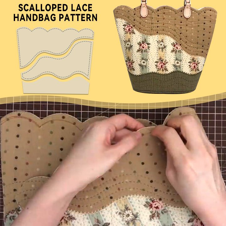 DIY Patchwork Bag Template(With Video Tutorial)