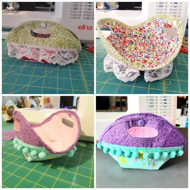 1/4 Cookie Bowl Pattern Template